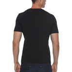 Rocco V-Neck Shirt // Black (Small)