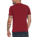 Crewneck T-Shirt // Burgundy (S)