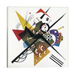 On White II, 1923 // Wassily Kandinsky (26"W x 26"H x 1.5"D)