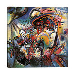 Moscow II // Wassily Kandinsky (26"W x 26"H x 1.5"D)