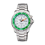 Deep Blue Pro Sea Diver Automatic // PSD1KGREENBEZWHITE