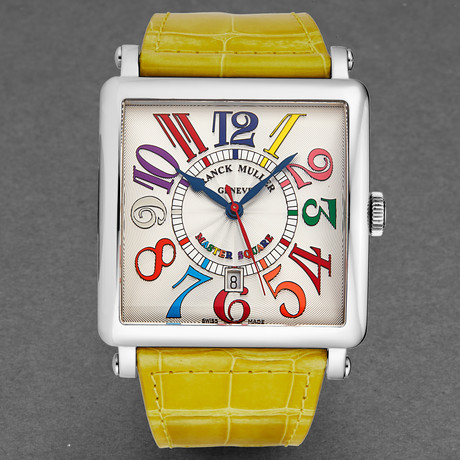 Franck Muller Ladies Master Square Quartz // 6000 K SC DT COL DR V AC