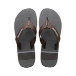 Urban Craft Sandal // Steel Gray + Dark Brown (US: 8)