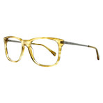 Men's Finch Square Optical Frames // Straited Blonde