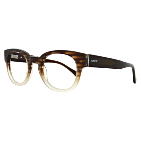 Men's Pearson Circle Optical Frames // Matte Brown Fade