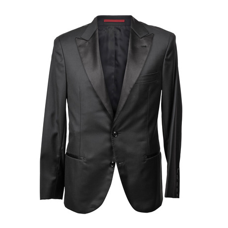 Brunello Cucinelli // Rafael Tuxedo Suit // Black (Euro: 46)