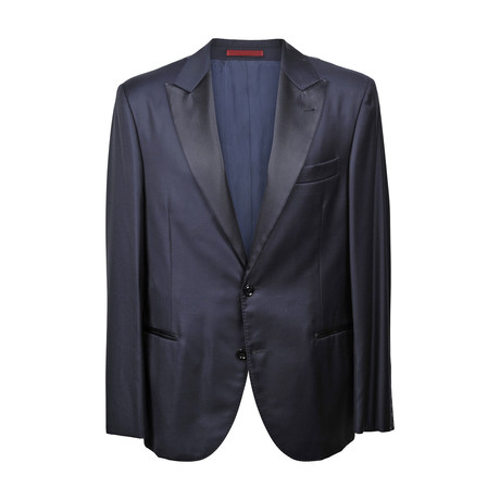 Brunello Cucinelli // Blaze Tuxedo Suit // Navy Blue (Euro: 46)