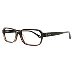 Men's Collier Rectangular Optical Frames // Olive Green