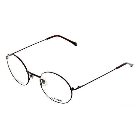 Jack Spade // Men's Hudson Circle Optical Frames // Chocolate