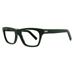 Men's Jonathan Square Optical Frames // Matte Green