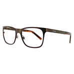 Men's Wells Square Optical Frames // Matte Brown