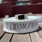 NYFD Fire Hose Belt // White
