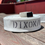 NYFD Fire Hose Belt // White