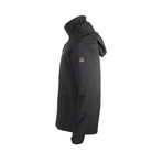 Hooded Zip Up Jacket // Black (S)