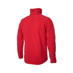 Hooded Zip Up Jacket // Red (XS)