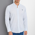 Harry Button-Up Shirt // Light Blue (3X-Large)