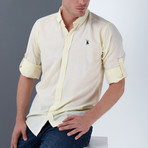 Harry Button-Up Shirt // Yellow (Small)