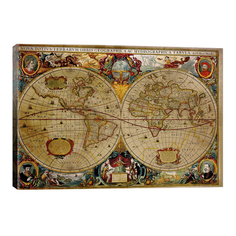 Victorian Geographica // Unknown Artist (40"W x 26"H x 1.5"D)