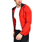 Cannon Track Top // Red (XL)