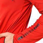 Cannon Track Top // Red (L)