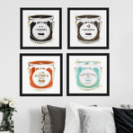 The Fashion Paint // Set of 4