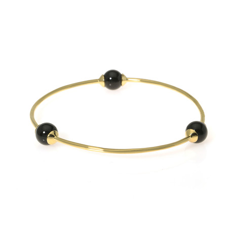 Ippolita 18k Yellow Gold Onyx Nova Bracelet // Store Display