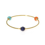 Ippolita 18k Yellow Gold Turquoise Nova Bracelet // Store Display