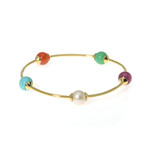 Ippolita 18k Yellow Gold Turquoise Nova Bracelet II