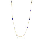 Ippolita 18k Yellow Gold Iolite Rock Candy Necklace