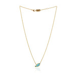 Ippolita 18k Yellow Gold Turquoise Prisma Necklace