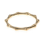 Gucci 18k Yellow Gold Bamboo Bracelet II // Store Display