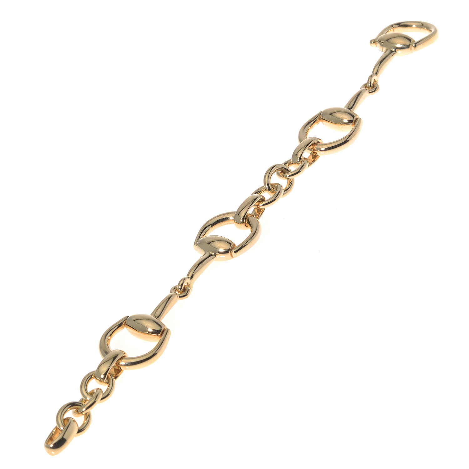 Gucci 18k Yellow Gold Horsebit Bracelet - Gucci, Ippolita, Roberto Coin ...