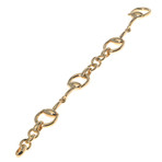 Gucci 18k Yellow Gold Horsebit Bracelet