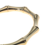 Gucci 18k Yellow Gold Bamboo Bracelet II // Store Display