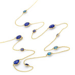 Ippolita 18k Yellow Gold Iolite Rock Candy Necklace