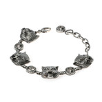 Gucci Sterling Silver Les Marche Des Merveilles Bracelet II