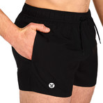 Track Short // Black (XL)