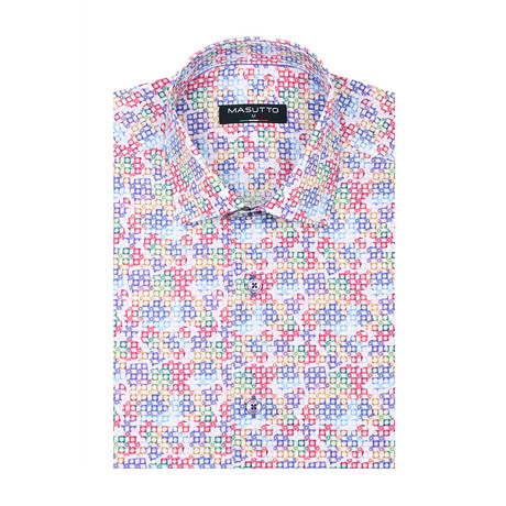 Pele Short Sleeve Shirt // Multicolor (XS)