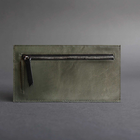 Leaf Wallet // Vintage Khaki