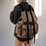 Bohemian Backpack // Beige (17.2L Capacity)