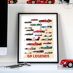 Racing Greats // GP Legends Poster