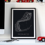 The Stage of Real Sport // Circuit De Monaco Poster