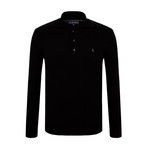Wesley Polo Sweater // Black (3XL)