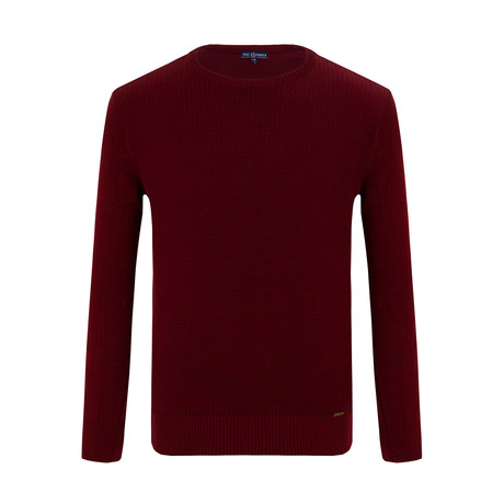 Marvin Crew Neck Sweater // Bordeaux (S)