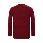 Nicolas Crew Neck Sweater // Bordeaux (XL)