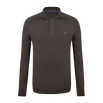 Mads Polo Sweater // Anthracite (L)