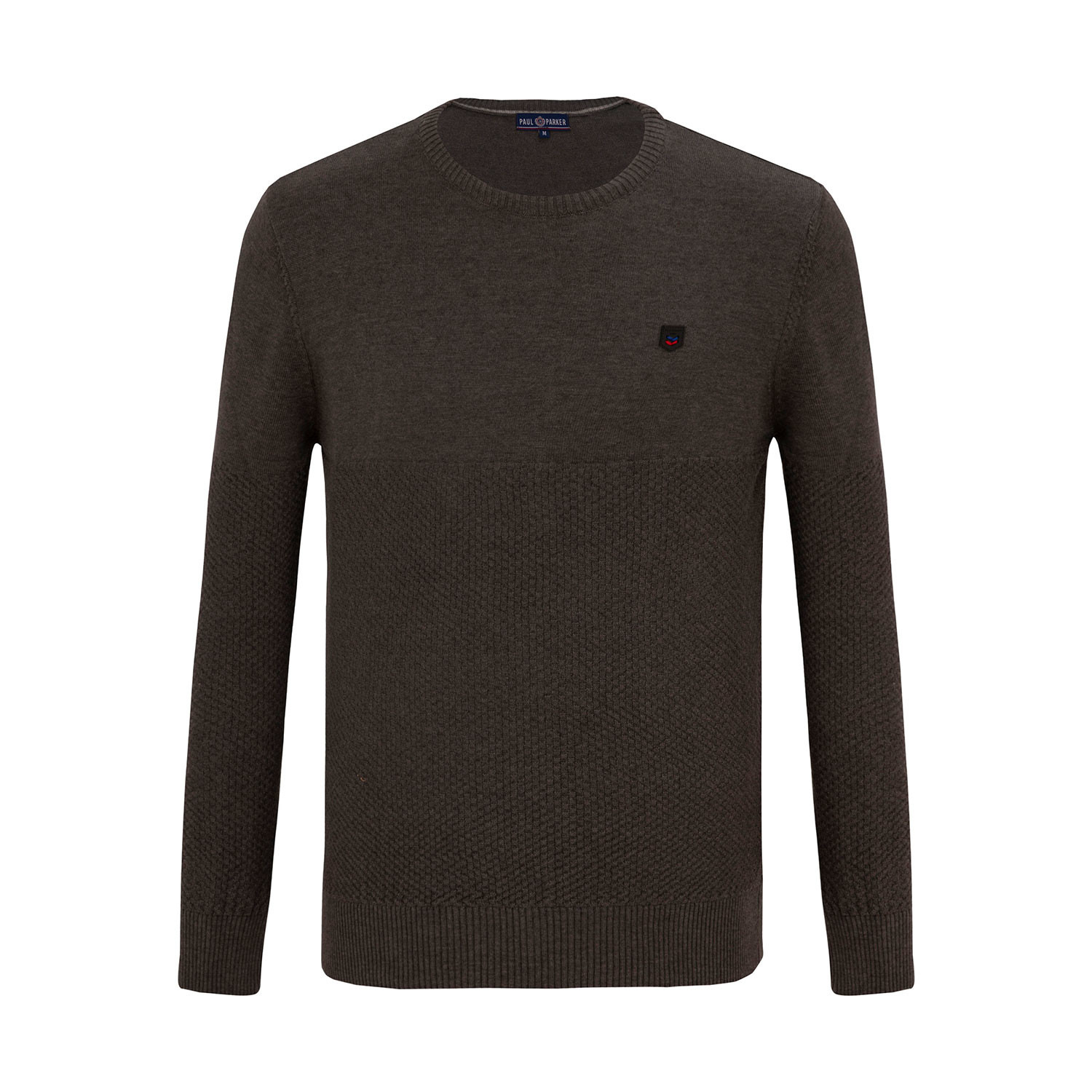 Fabian Crew Neck Sweater // Anthracite (L) - Paul Parker - Touch of Modern