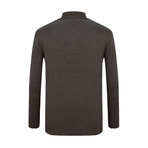 Mads Polo Sweater // Anthracite (3XL)