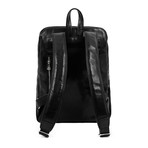 The Divine Comedy // Leather Backpack // Black