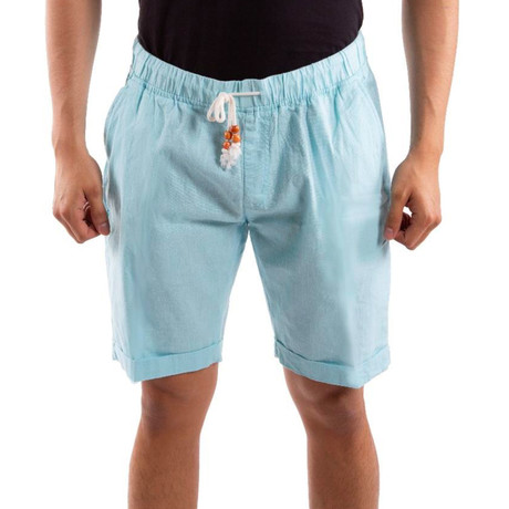 Side Pocket Shorts // Mint (28)